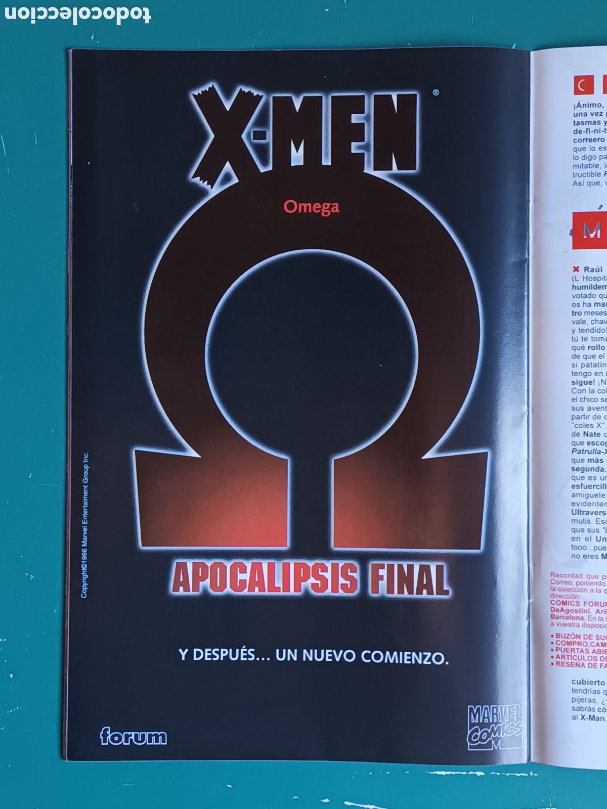 C&oacute;mics: Cable vol 2 N&deg; 1 FORUM - MARVEL 1996 - Foto 7