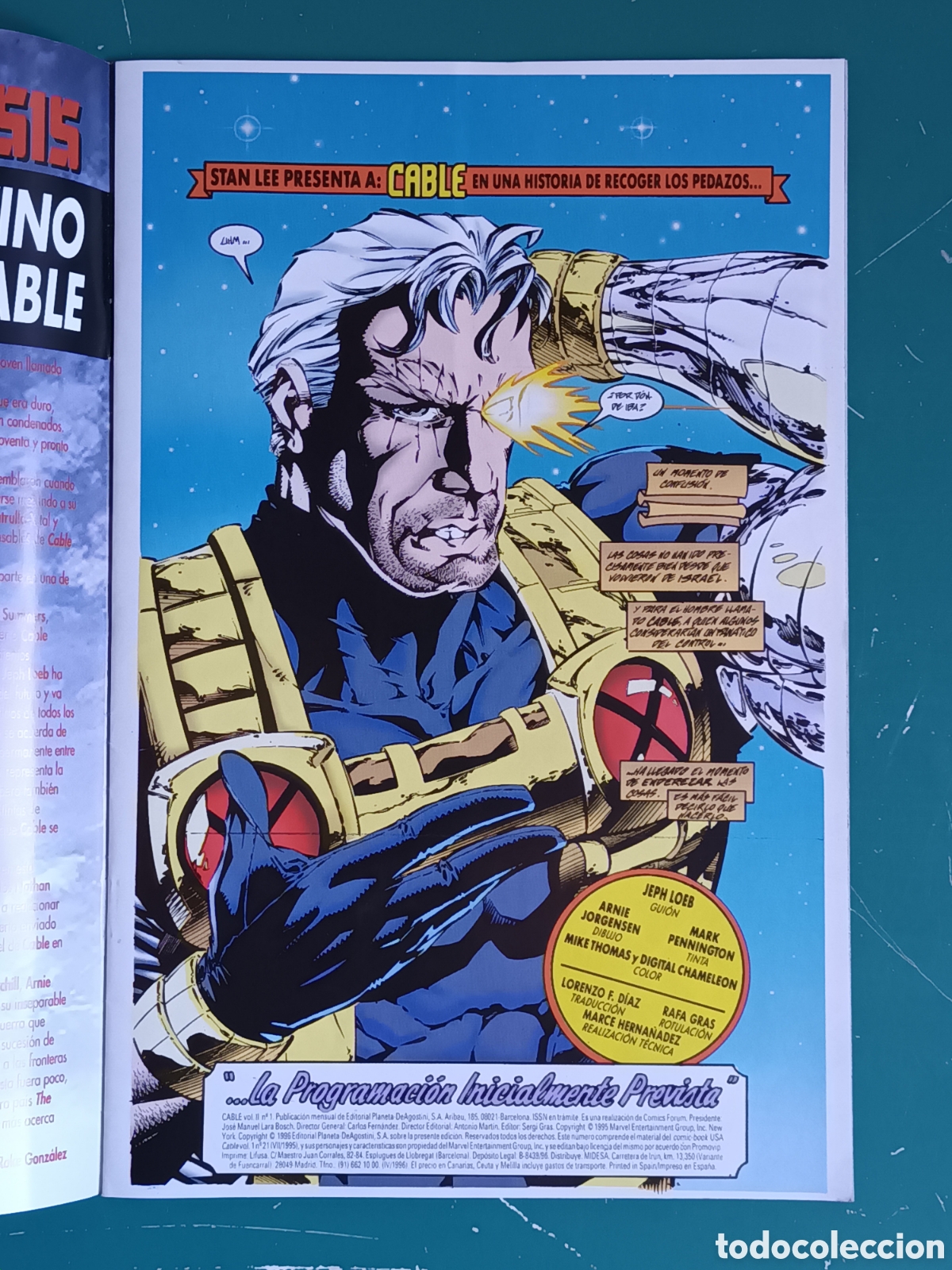 C&oacute;mics: Cable vol 2 N&deg; 1 FORUM - MARVEL 1996 - Foto 2