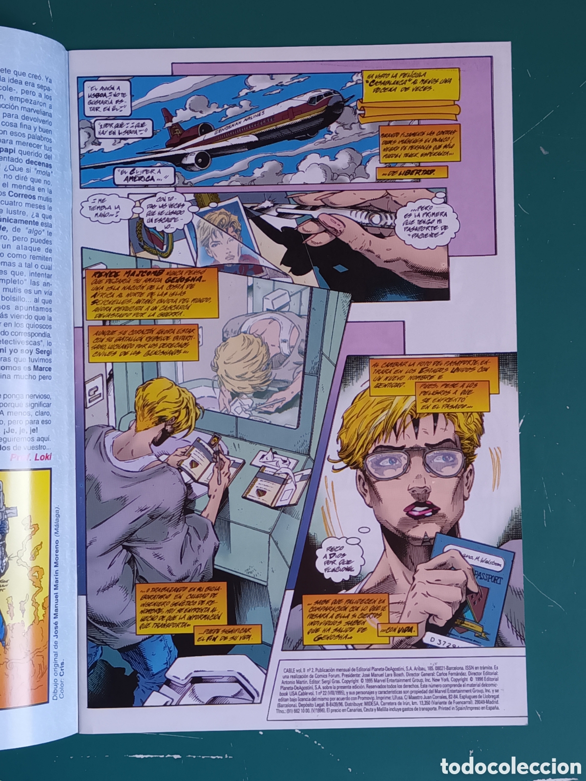 C&oacute;mics: Cable vol 2 N&deg; 2 FORUM - MARVEL 1996 - Foto 2