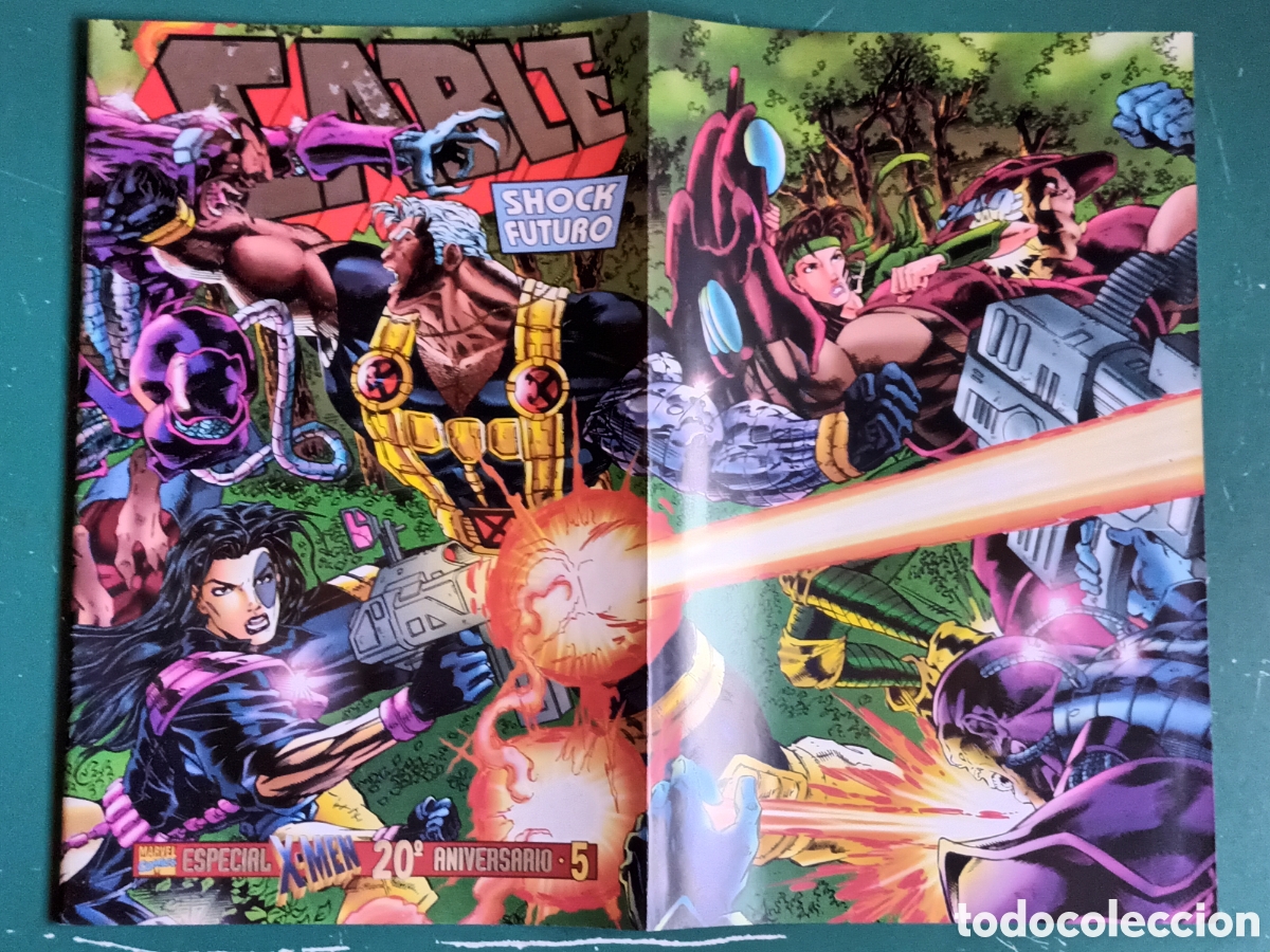 C&oacute;mics: Cable vol 2 N&deg; 5 FORUM - MARVEL 1996 35 aniversario Marvel Comics - Foto 3