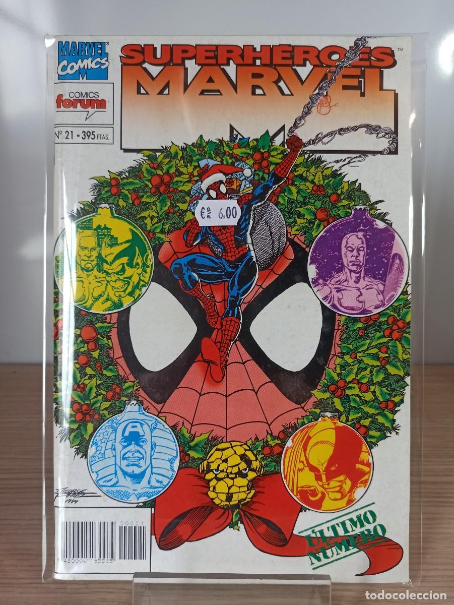 C&oacute;mics: SUPERHEROES MARVEL (Ed. Comics Forum) N&ordm; 21 Ultimo n&uacute;mero - Foto 1