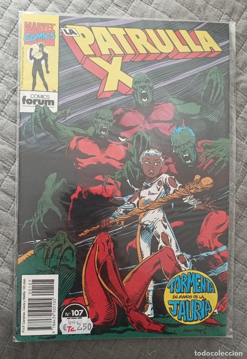 C&oacute;mics: La Patrulla X n&ordm; 107- Marvel Comics - Forum 1992 - Foto 1