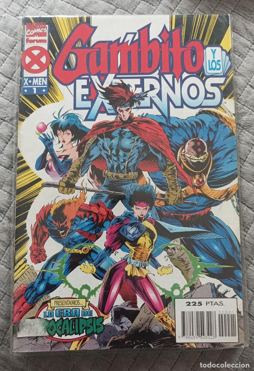 C&oacute;mics: Gambito y Los Externos Completa 1 al 4- La Era de Apocalipsis - Marvel Comics - Forum 1995 - Foto 1