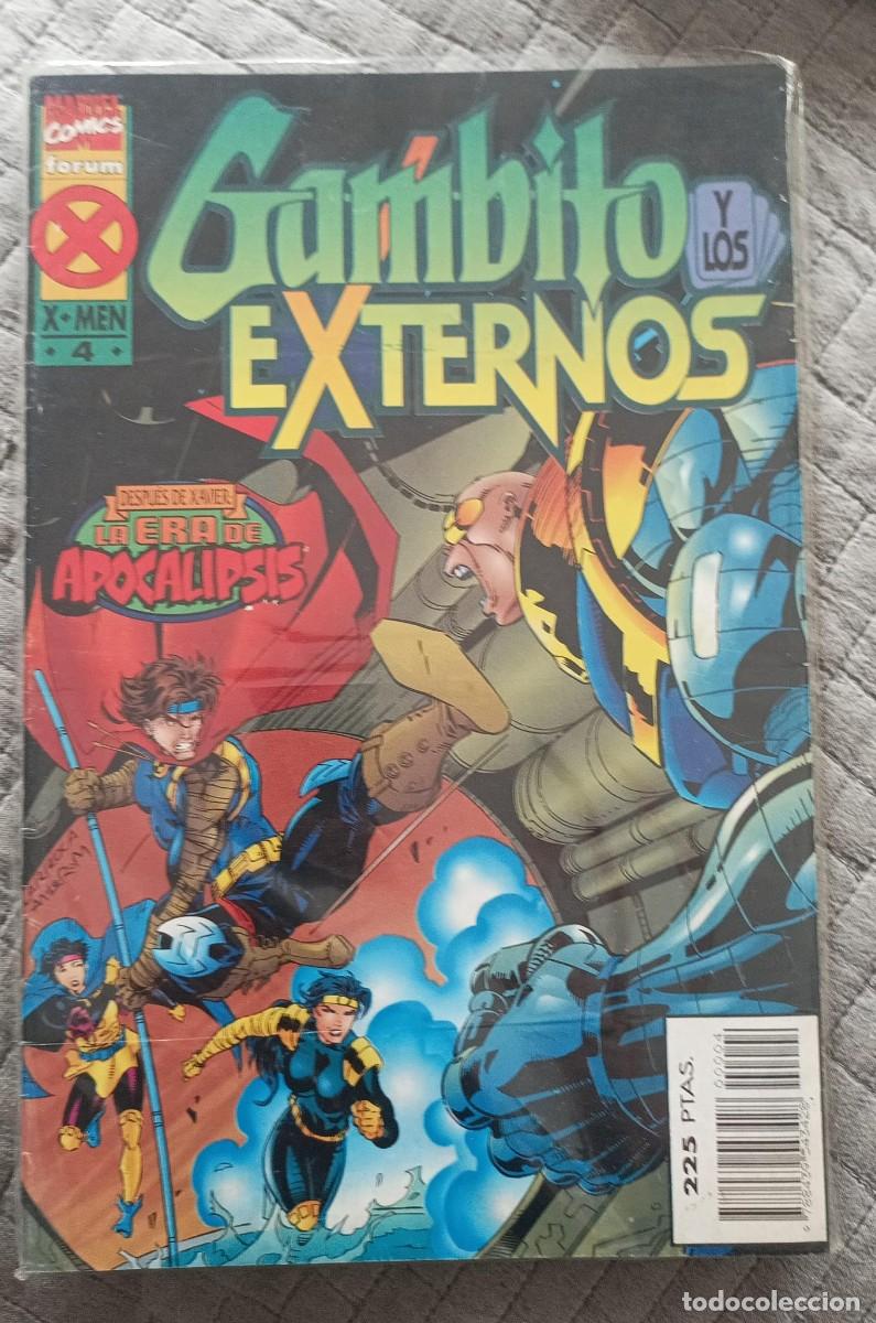 C&oacute;mics: Gambito y Los Externos Completa 1 al 4- La Era de Apocalipsis - Marvel Comics - Forum 1995 - Foto 2