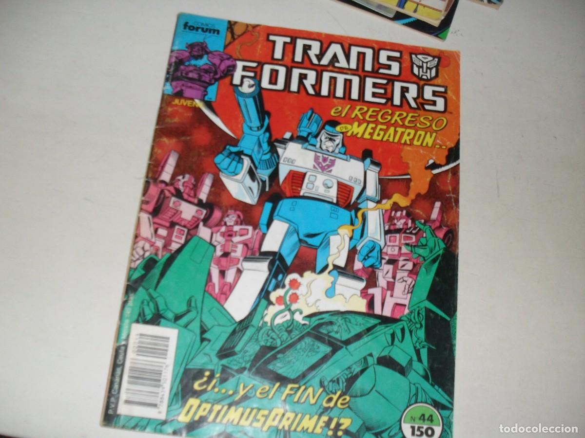 C&oacute;mics: TRANSFORMERS 44,CON ROM, DE COMPLEMENTO.(de 69).FORUM,1985.NUNCA REEDITADOS. - Foto 1