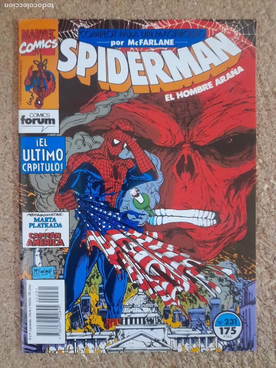 C&oacute;mics: Spiderman 231 vol.1.Marvel.Forum - Foto 1
