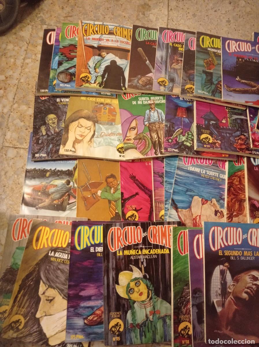 C&oacute;mics: Lotazo de 39 n&uacute;meros de comic C&iacute;rculo del Crimen en perfecto estado - Foto 4