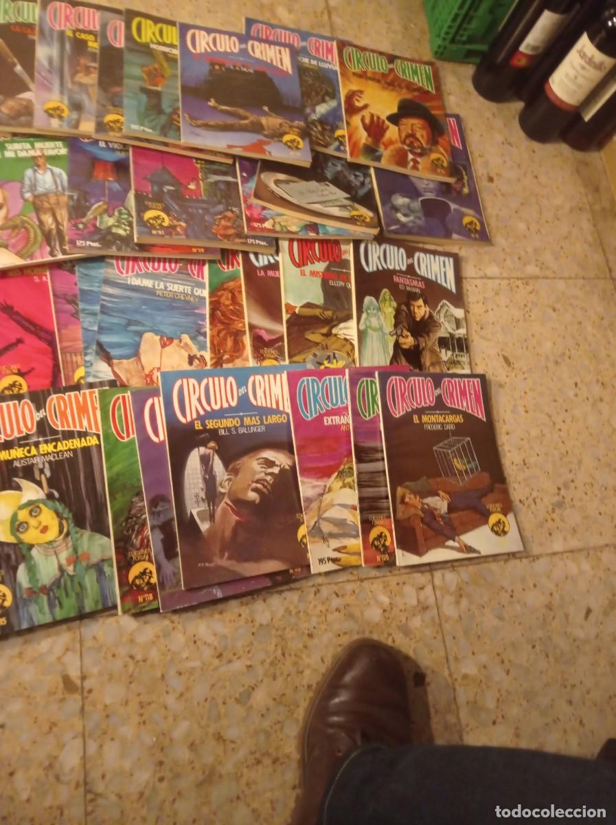 C&oacute;mics: Lotazo de 39 n&uacute;meros de comic C&iacute;rculo del Crimen en perfecto estado - Foto 6