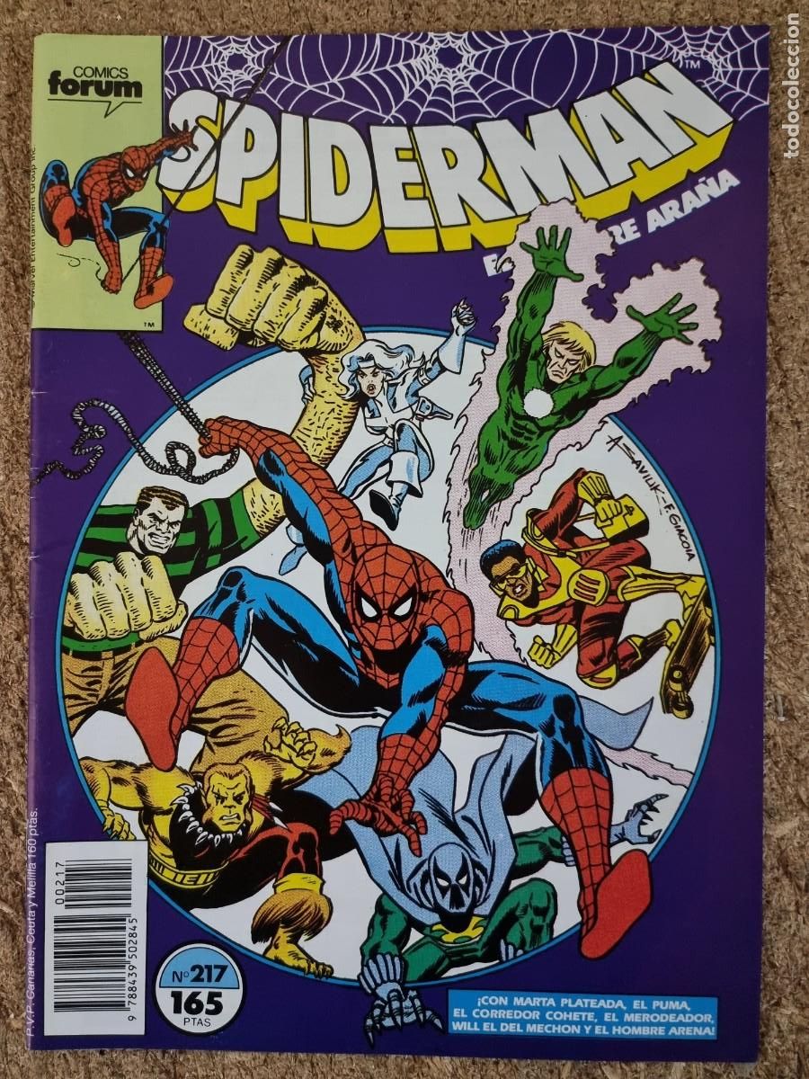 C&oacute;mics: Spiderman 217 vol.1.Marvel.Forum - Foto 1