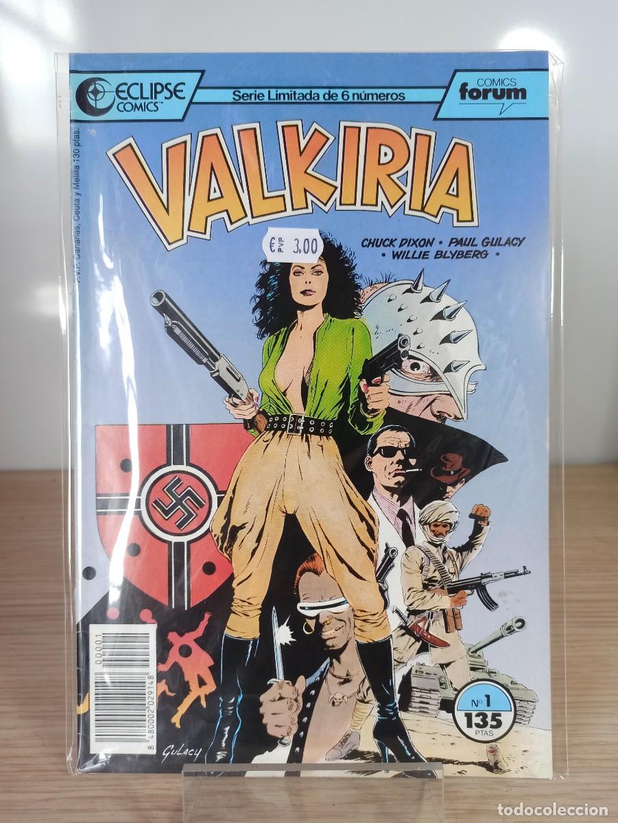 Comics: VALKIRIA (Ed. Comics Forum) N&ordm;1 de serie limitada de 6 n&uacute;meros.