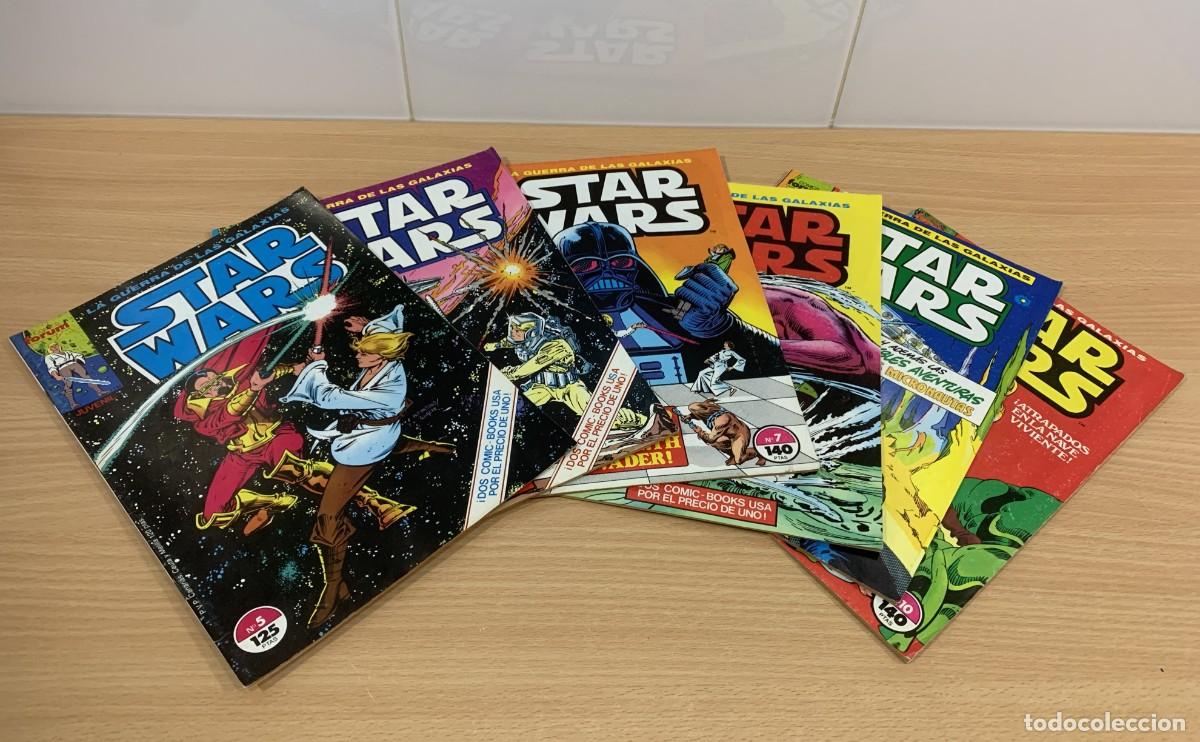 C&oacute;mics: LOTE DE 6 COMICS STAR WARS (n&ordm; 5 AL 10). FORUM, 1986 - Foto 1