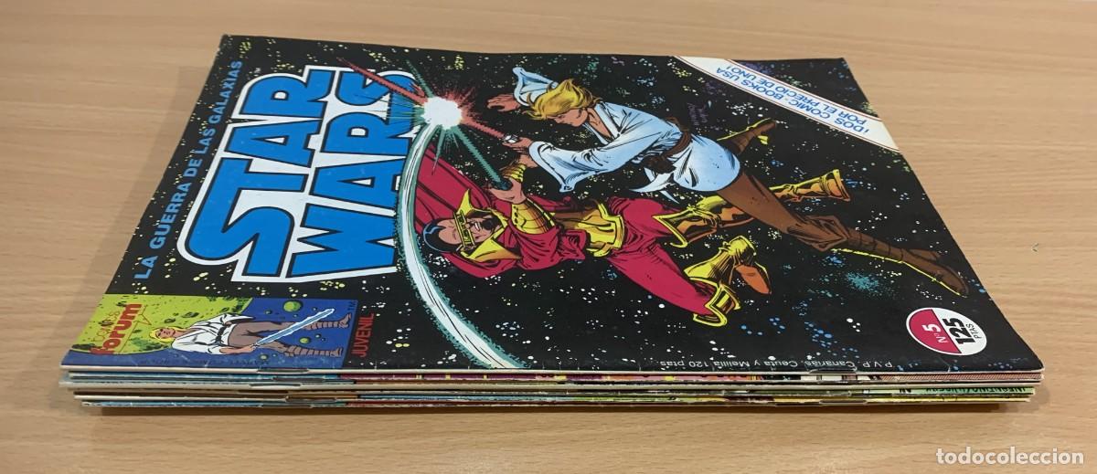 C&oacute;mics: LOTE DE 6 COMICS STAR WARS (n&ordm; 5 AL 10). FORUM, 1986 - Foto 2