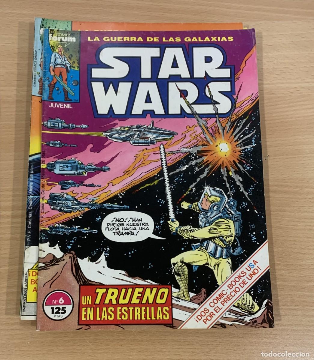 C&oacute;mics: LOTE DE 6 COMICS STAR WARS (n&ordm; 5 AL 10). FORUM, 1986 - Foto 5