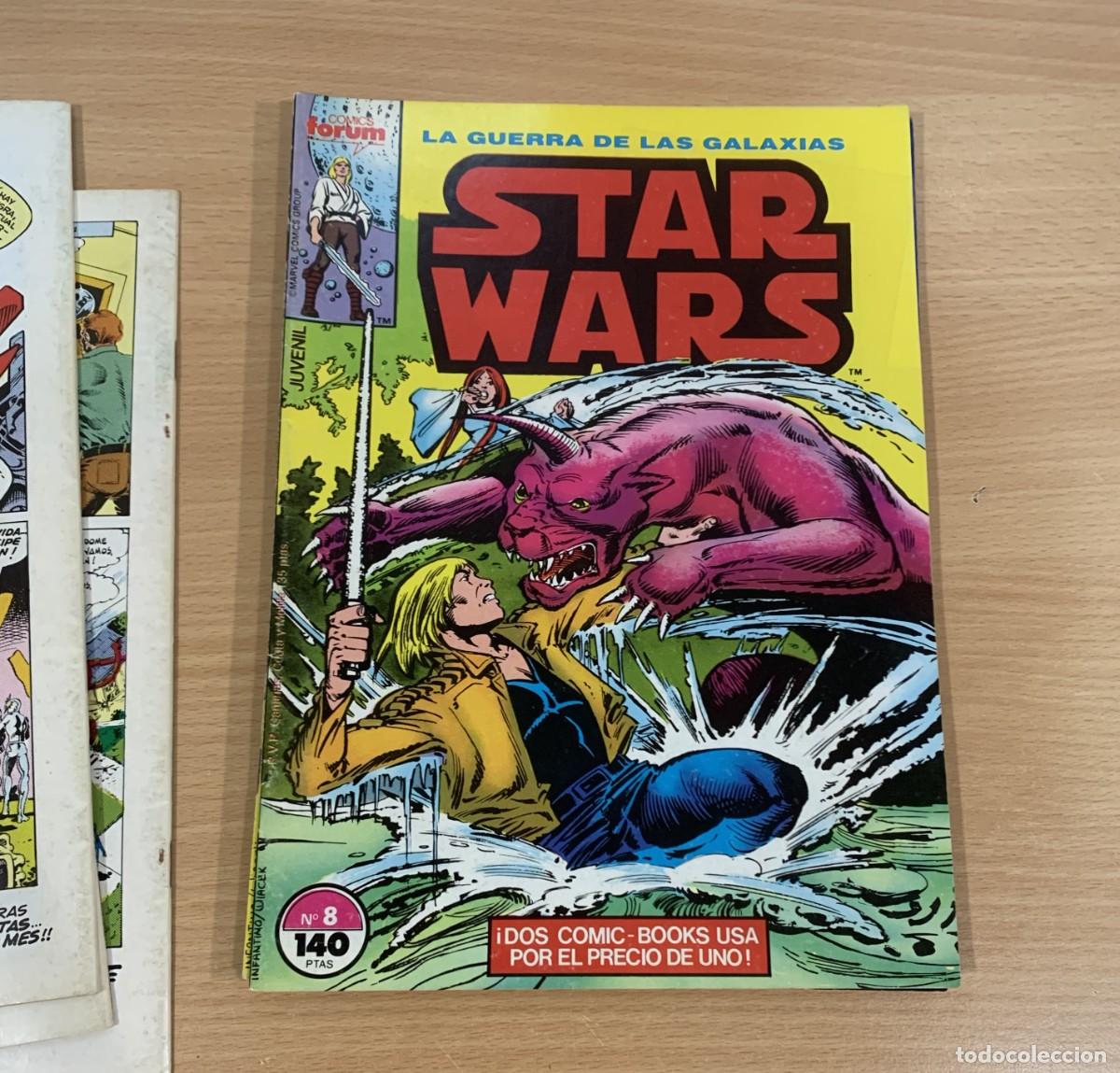 C&oacute;mics: LOTE DE 6 COMICS STAR WARS (n&ordm; 5 AL 10). FORUM, 1986 - Foto 9