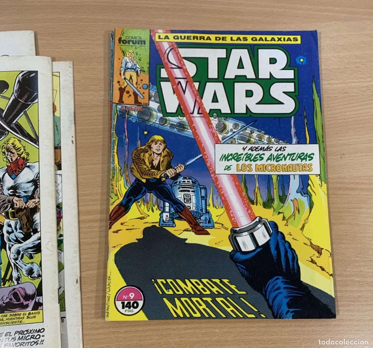 C&oacute;mics: LOTE DE 6 COMICS STAR WARS (n&ordm; 5 AL 10). FORUM, 1986 - Foto 11