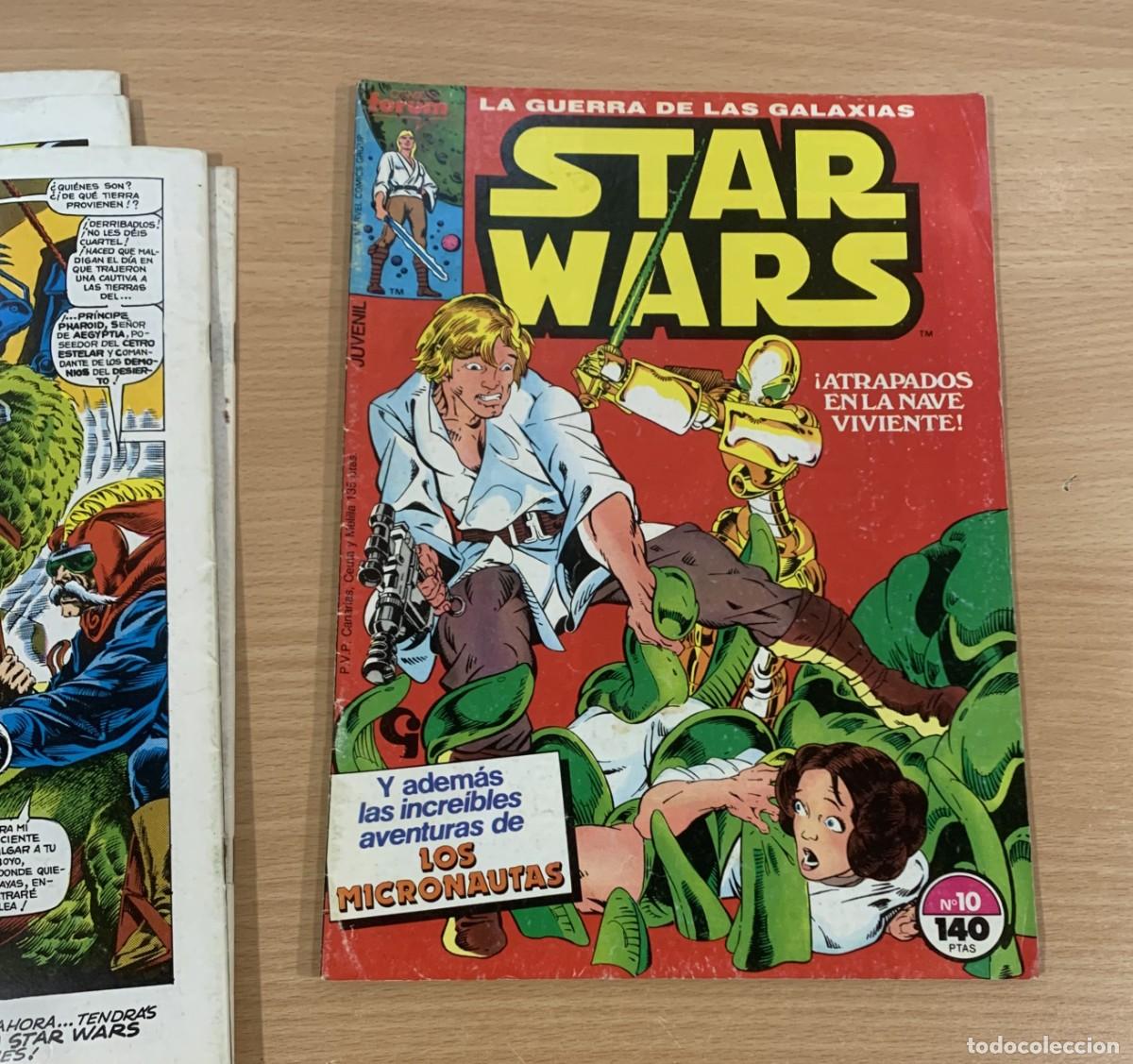 C&oacute;mics: LOTE DE 6 COMICS STAR WARS (n&ordm; 5 AL 10). FORUM, 1986 - Foto 13