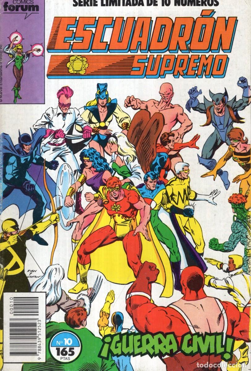 Comics: ESCUADRON SUPREMO N&ordm; 10 - FORUM - BUEN ESTADO