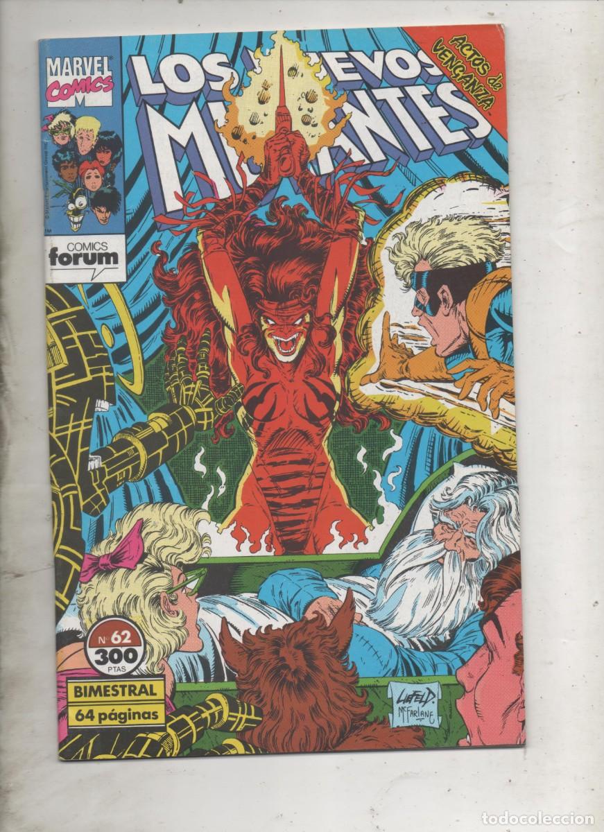 C&oacute;mics: LOS NUEVOS MUTANTES N&ordm; 62 . FORUM -c8 - Foto 1