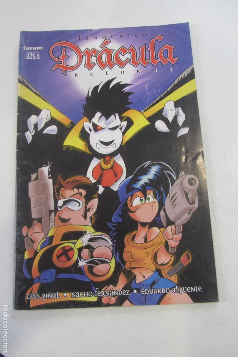 C&oacute;mics: FANHUNTER 0 FORUM 1997 DRACULA RETURNS CELS PI&Ntilde;OL NACHO arx86 - Foto 1