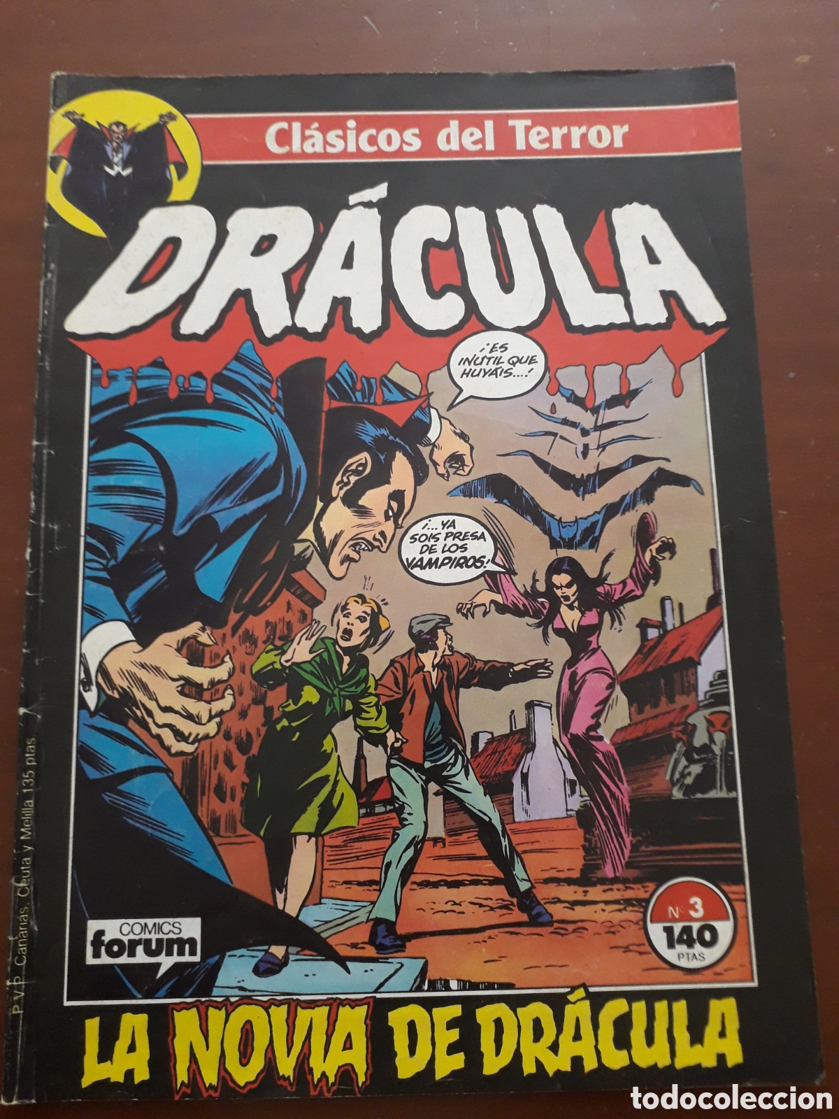 C&oacute;mics: Dr&aacute;cula num 3. Cl&aacute;sicos del Terror. - Foto 1
