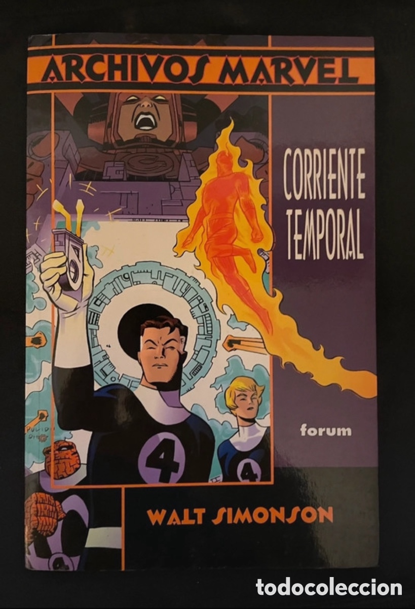 C&oacute;mics: C&oacute;mic &ldquo;Archivos Marvel: Los 4 Fant&aacute;sticos- Corriente temporal&rdquo; de Editorial C&oacute;mics Forum. - Foto 1