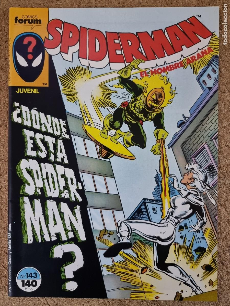C&oacute;mics: Spiderman 143 Vol. 1. Marvel. Forum - Foto 1