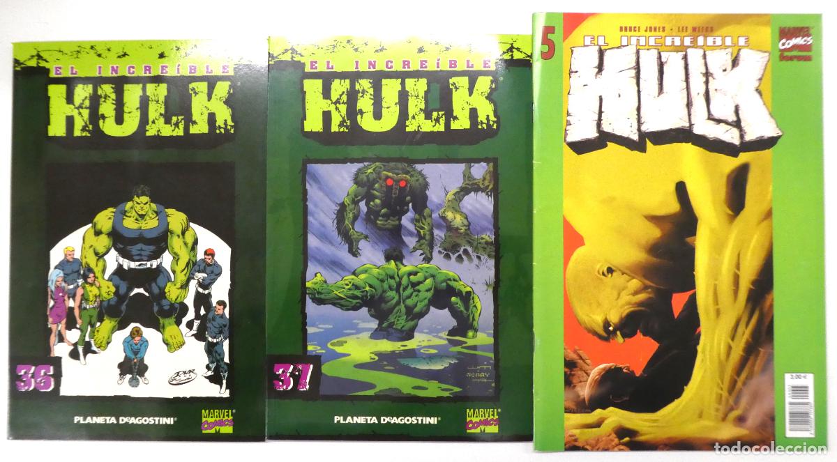 C&oacute;mics: El Increible Hulk n&ordm; 36- 37 y 5 - Foto 1