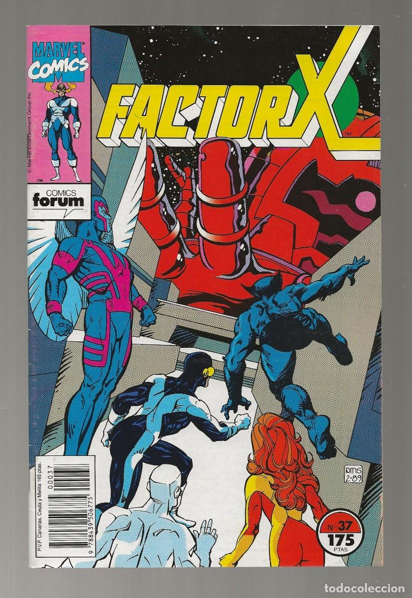 C&oacute;mics: FACTOR X - VOL. 1 - N&ordm; 37 - FORUM 1991 - Foto 1
