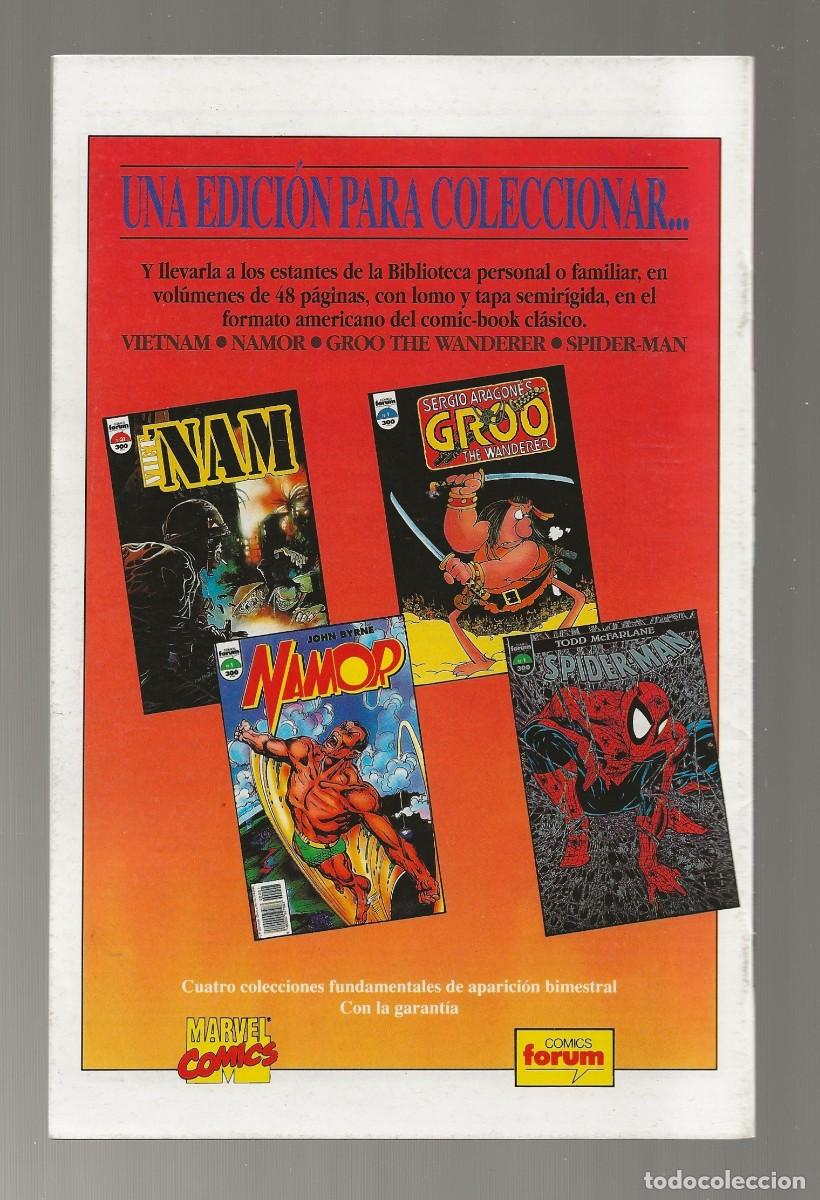 C&oacute;mics: FACTOR X - VOL. 1 - N&ordm; 37 - FORUM 1991 - Foto 2