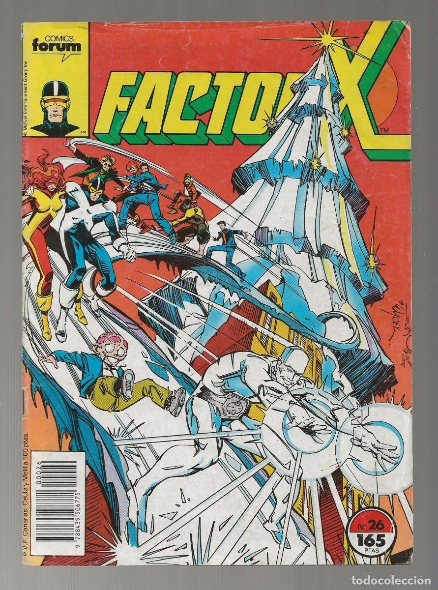C&oacute;mics: FACTOR X - VOL. 1 - N&ordm; 26 - FORUM 1991 - Foto 1