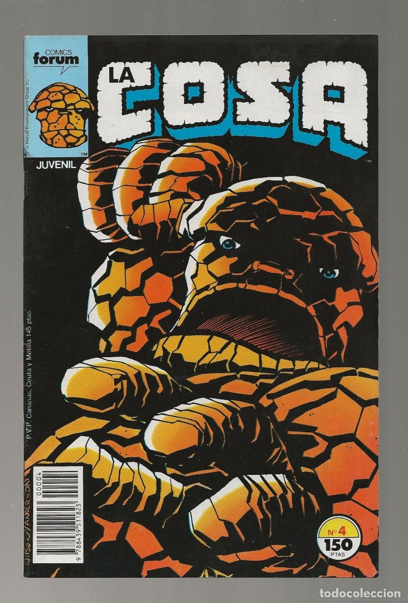 C&oacute;mics: LA COSA N&ordm; 4 - FORUM 1989 EXCELENTE ESTADO - Foto 1