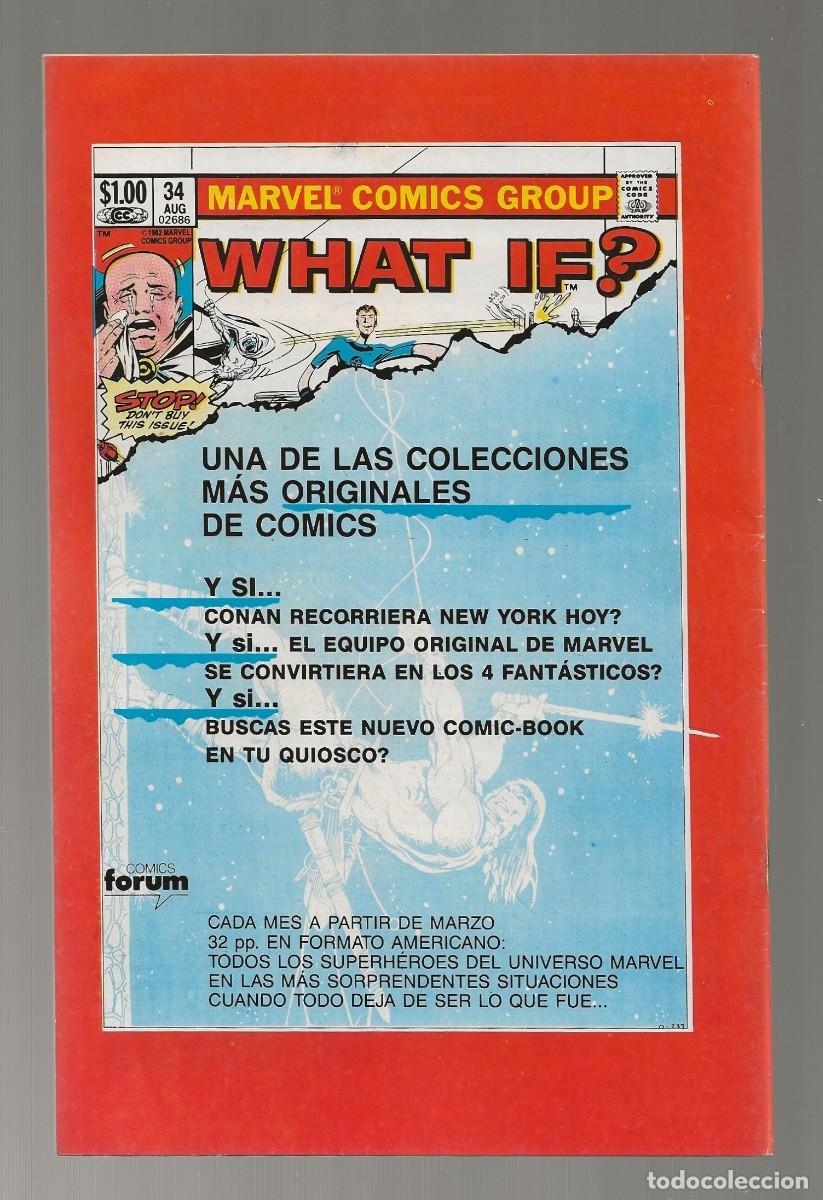 C&oacute;mics: LA COSA N&ordm; 4 - FORUM 1989 EXCELENTE ESTADO - Foto 2