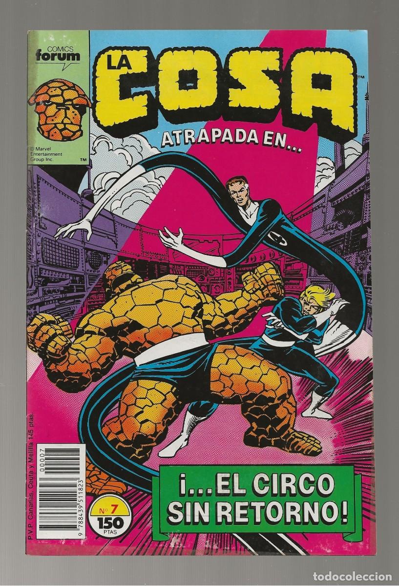 C&oacute;mics: LA COSA N&ordm; 7 - FORUM 1989 - Foto 1