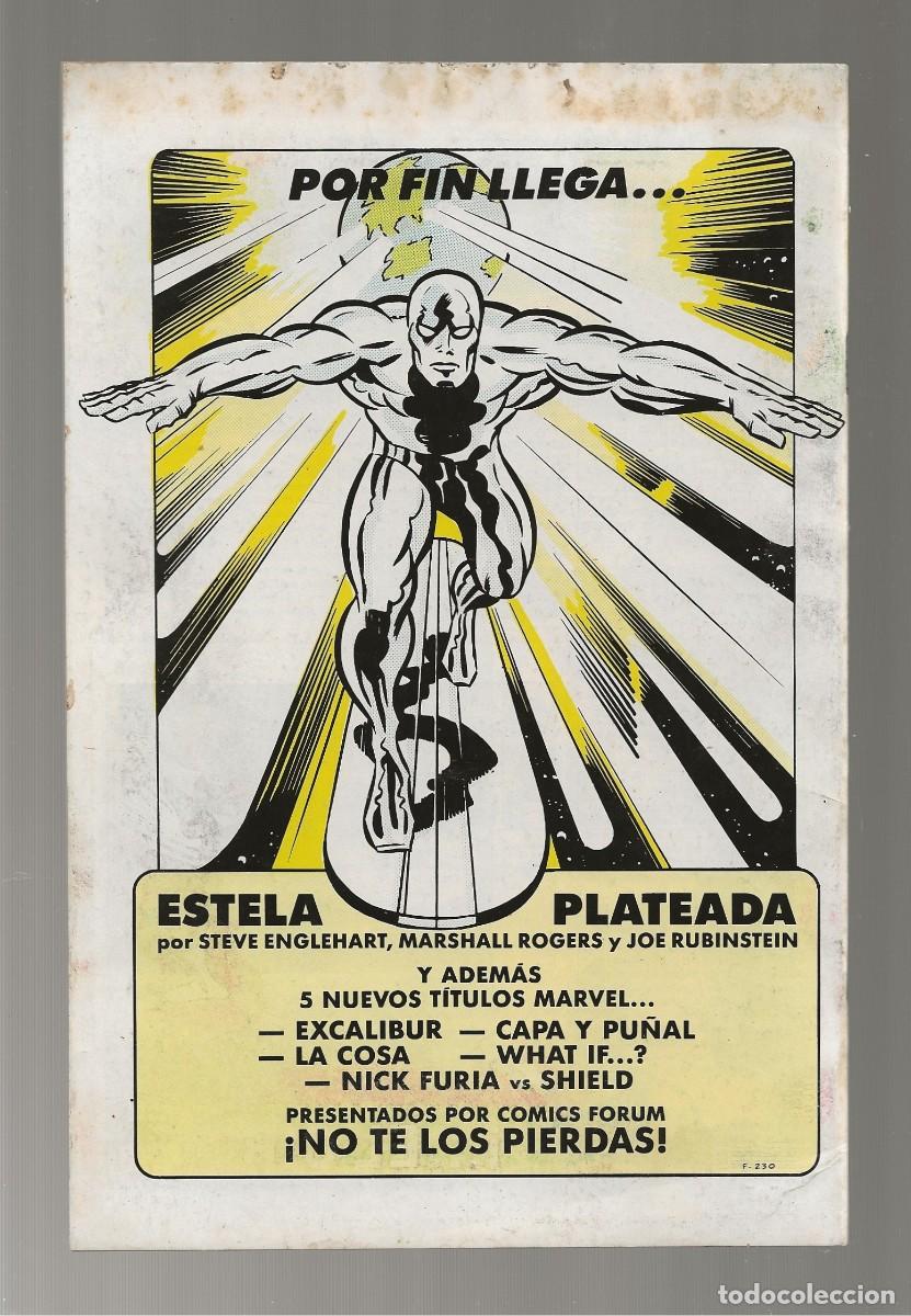 C&oacute;mics: LA COSA N&ordm; 7 - FORUM 1989 - Foto 2
