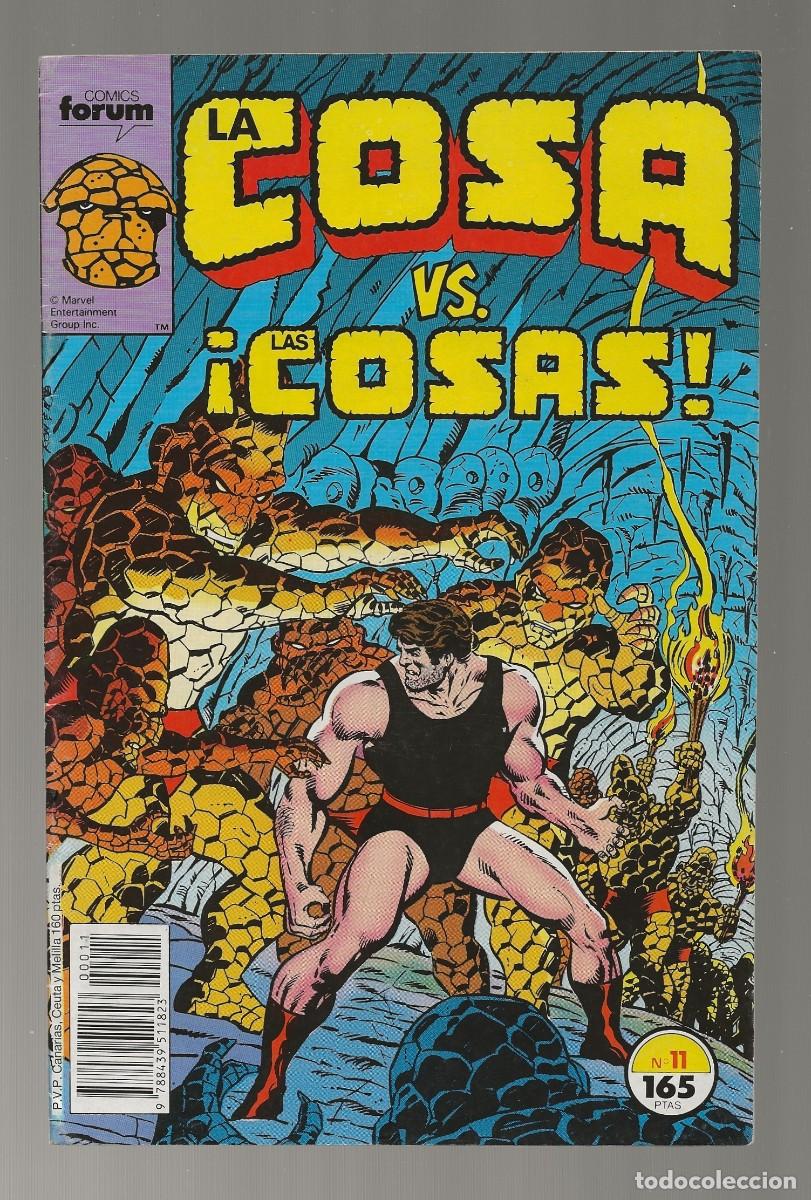 C&oacute;mics: LA COSA N&ordm; 11 - FORUM 1989 EXCELENTE ESTADO - Foto 1