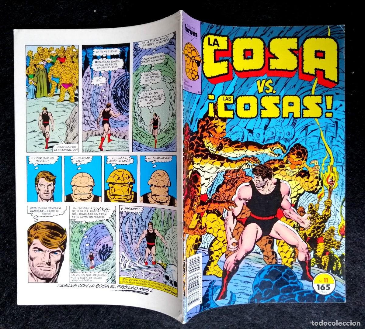 C&oacute;mics: LA COSA N&ordm; 11 - FORUM 1989 EXCELENTE ESTADO - Foto 2