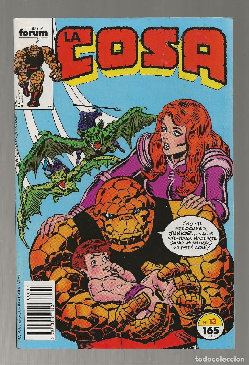 C&oacute;mics: LA COSA N&ordm; 13 - FORUM 1989 EXCELENTE ESTADO - Foto 1