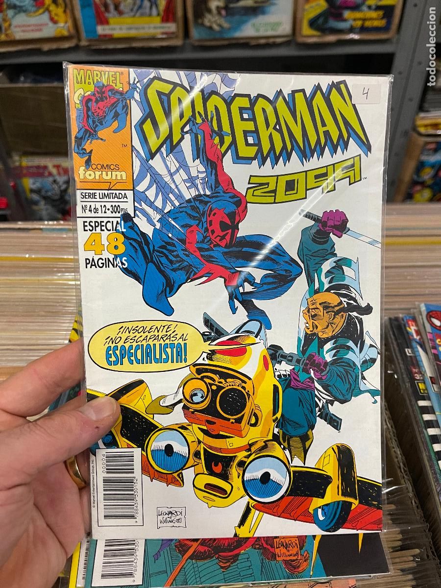C&oacute;mics: FORUM E SPIDERMAN 2099 NUMERO 4 BUEN ESTADO - Foto 1