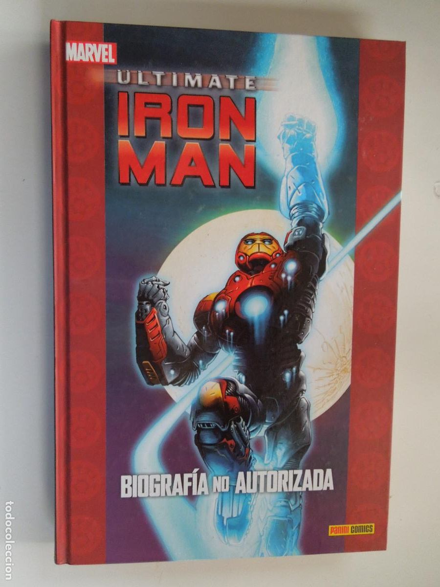 C&oacute;mics: ULTIMATE IRON MAN - BIOGRAFIA NO AUTORIZADA - MARVEL -PANINI - Foto 3