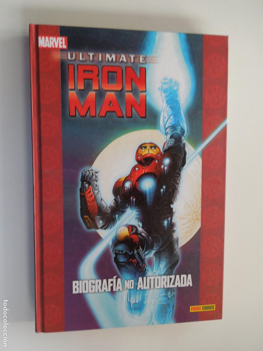 C&oacute;mics: ULTIMATE IRON MAN - BIOGRAFIA NO AUTORIZADA - MARVEL -PANINI - Foto 1
