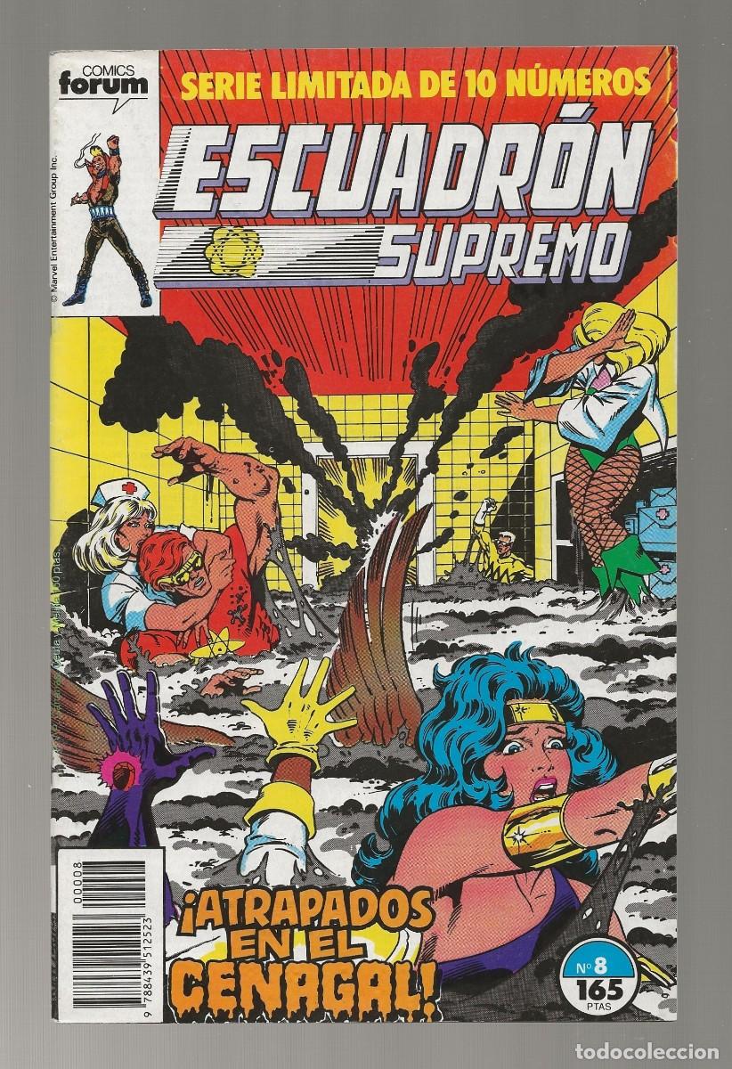Comics : ESCUADRON SUPREMO N&ordm; 8 - FORUM 1990