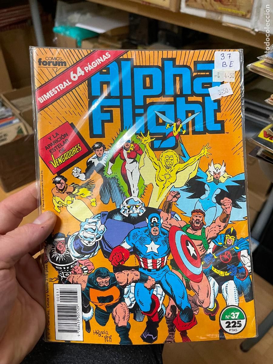 C&oacute;mics: ALPHA FLIGHIT NUMERO 37 BUEN ESTADO - Foto 1