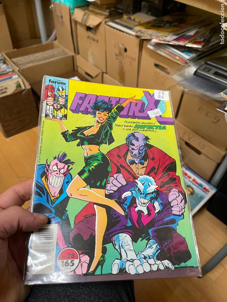 C&oacute;mics: FORUM FACTOR X NUMERO 28 BUEN ESTADO - Foto 1