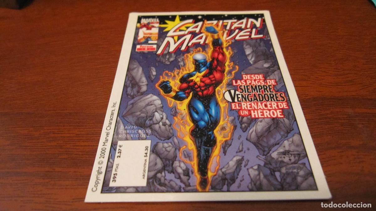C&oacute;mics: CALENDARIO DE MANO FORUM CAPITAN MARVEL DE 2001 - Foto 1