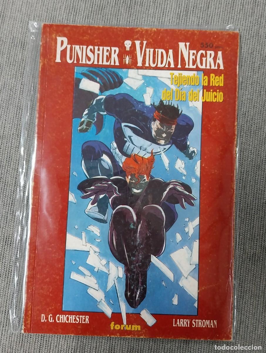 C&oacute;mics: Punisher/Viuda Negra: Tejiendo la red del d&iacute;a del juicio - Foto 1