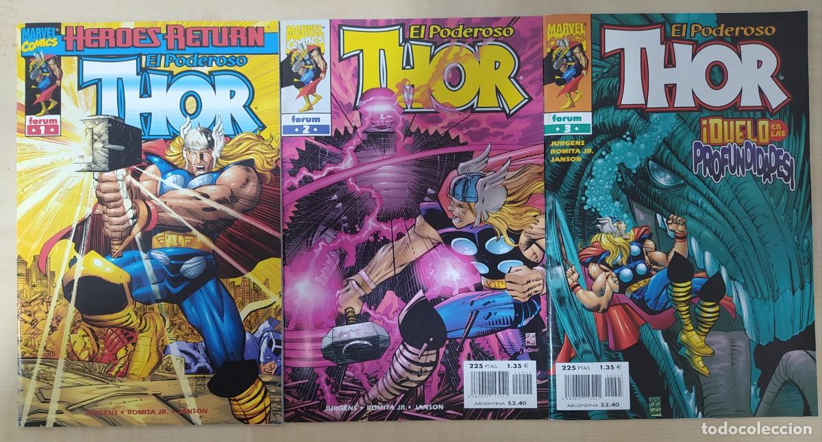 C&oacute;mics: El poderoso Thor - Marvel Comics Forum - n&ordm; 1 al 3. - Foto 1