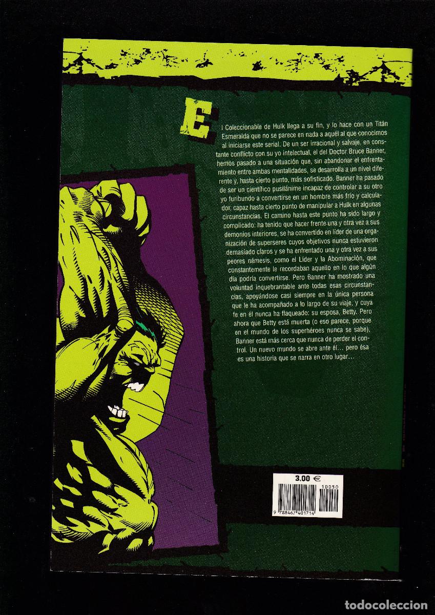 C&oacute;mics: Reservado a l*****9 COLECCIONABLE EL INCRE&Iacute;BLE HULK - n&ordm; 50 - ultimo numero de la coleccion - FORUM - Foto 2