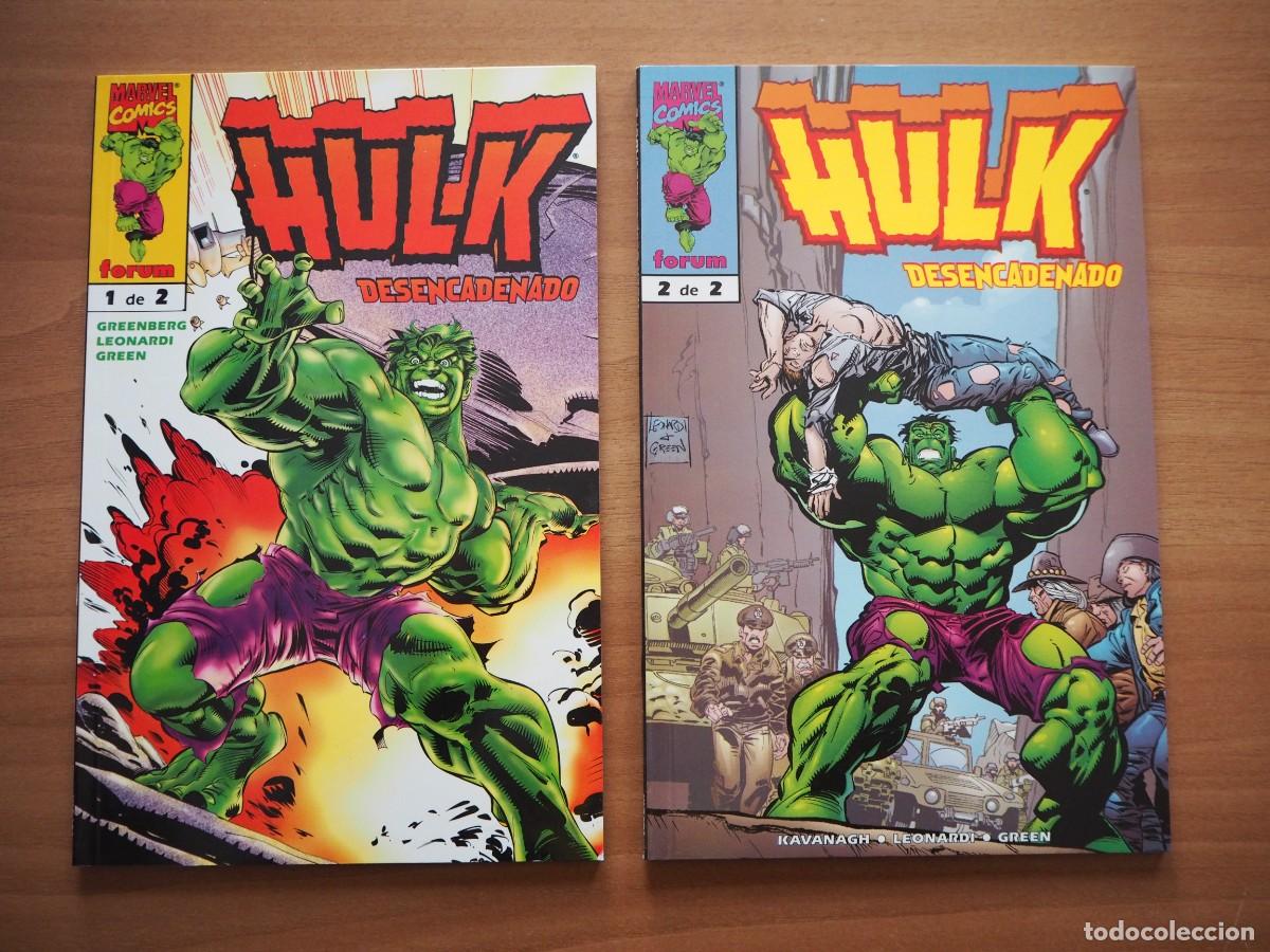 C&oacute;mics: HULK DESENCADENADO - COMPLETA - 2 N&Uacute;MEROS - KAVANAGH, LEONARDI & GREEN - Foto 2