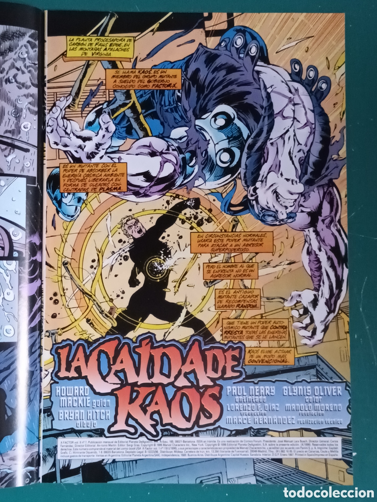 C&oacute;mics: X-Factor vol 2 N&deg; 7 FORUM - MARVEL 1996 - Foto 3
