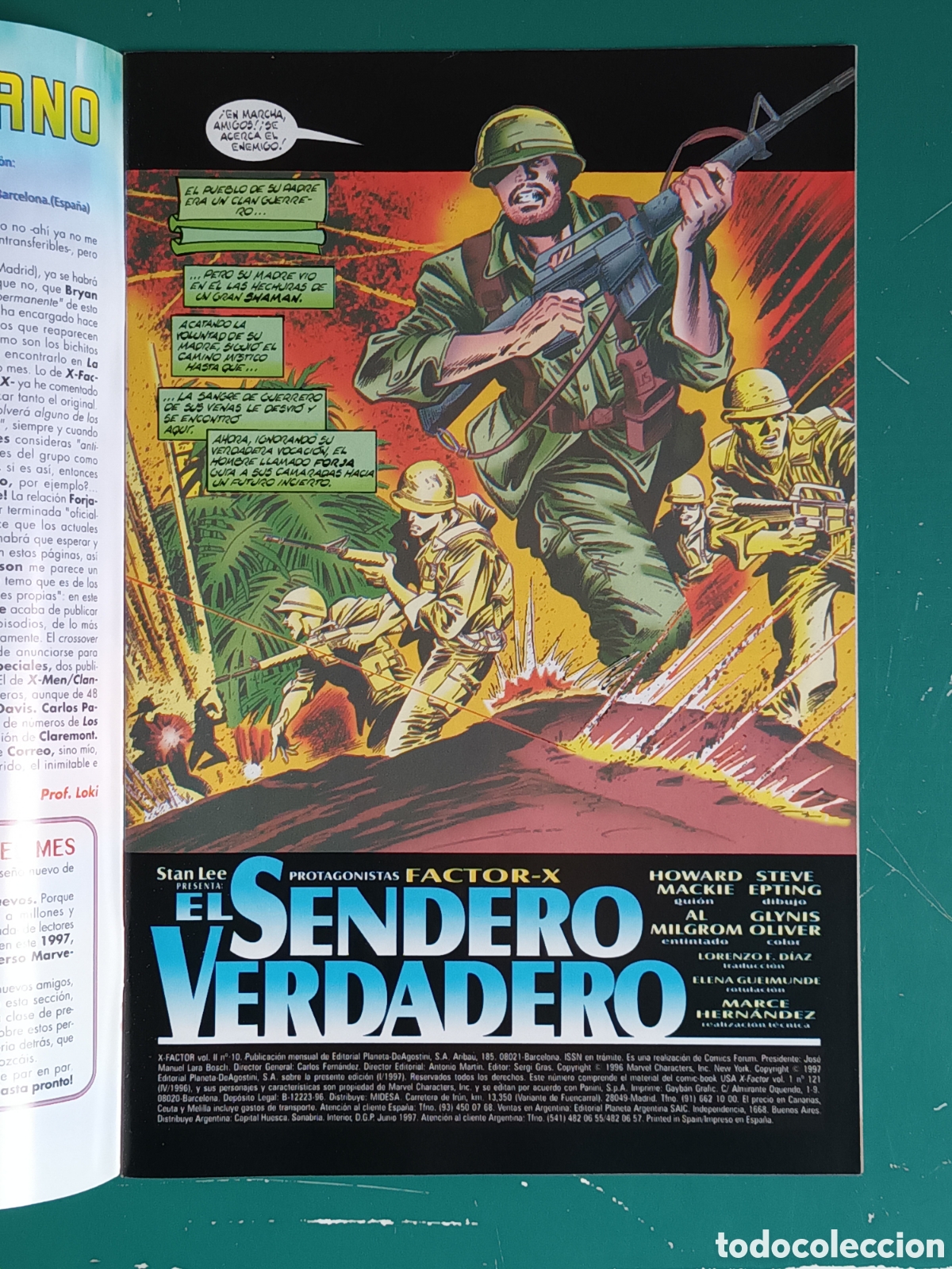 C&oacute;mics: X-Factor vol 2 N&ordm; 10 FORUM - MARVEL 1997 Sitges 96 - Foto 2